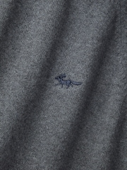 Aubin Bonby Quarter Zip Cotton Jumper - Image 10 of 10
