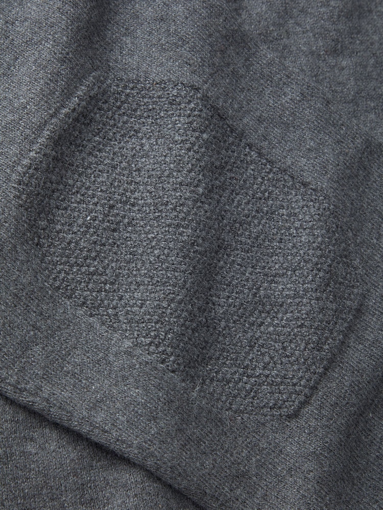 Aubin Bonby Quarter Zip Cotton Jumper - Image 9 of 10