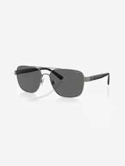 Polo Ralph Lauren Black Pillow Sunglasses - Image 1 of 5