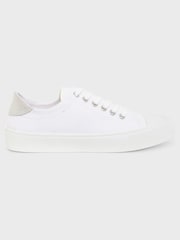 Hobbs White Kasia Plimsoll Trainers - Image 1 of 5