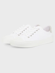 Hobbs White Kasia Plimsoll Trainers - Image 3 of 5