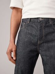 Bleu foncé - Coupe ample - Jean authentique 100% coton - Image 6 de 10