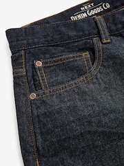 Bleu foncé - Coupe ample - Jean authentique 100% coton - Image 7 de 10
