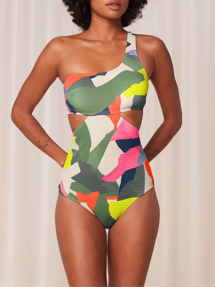 Triumph Green Summer Expression Swimsuit - Image 1 of 4 Triumph Green Summer Expression Swimsuit - Image 1 of 4