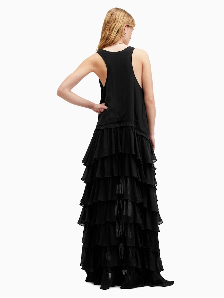 Rochie maxi AllSaints Cavarly - Image 6 of 7