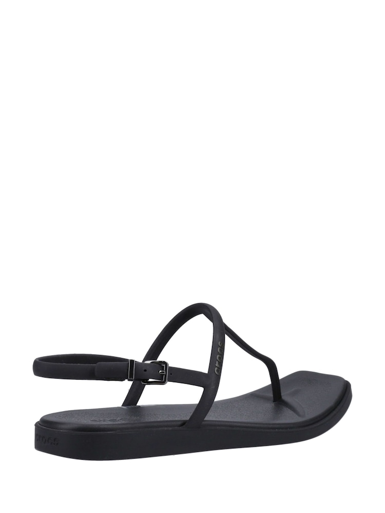 Crocs Black Miami Thong Flip Flops - Image 2 of 4