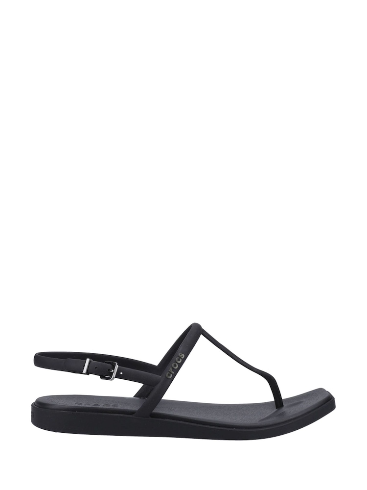 Crocs Black Miami Thong Flip Flops - Image 4 of 4
