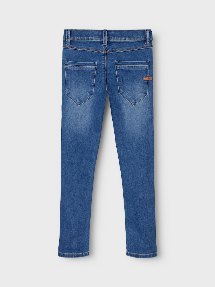 Jean Route 66 Garçon Taille 10 - Slim Straight Bleu - Retour à L'école
