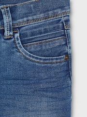 Name It Mid Blue Boys Slim Fit Jeans - Image 5 of 5