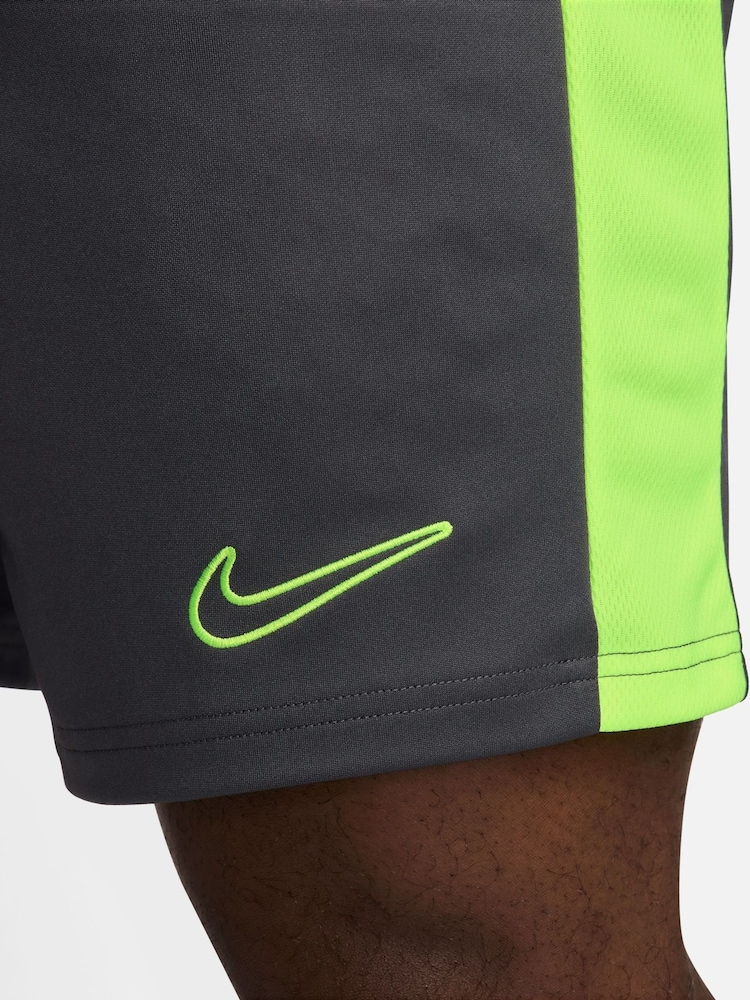 Nike Anthracite Grey Dri-FIT Academy Training Shorts - Image 4 of 4