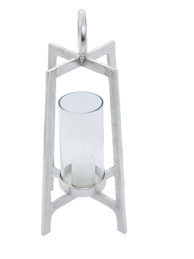 Interiors by Premier Silver Kensington Townhouse Candle Holder - Image 2 of 3 Interiors by Premier Silver Kensington Townhouse Candle Holder - Image 2 of 3