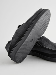 Black Checked Slippers - Image 5 of 5