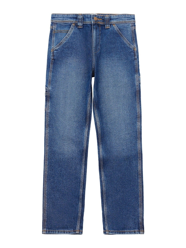 Lee Blue Boys Carpenter Denim Jeans - Image 6 of 6