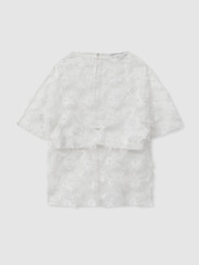 Anna Quan Transparentes Top mit Applikation - Bild 2 von 6