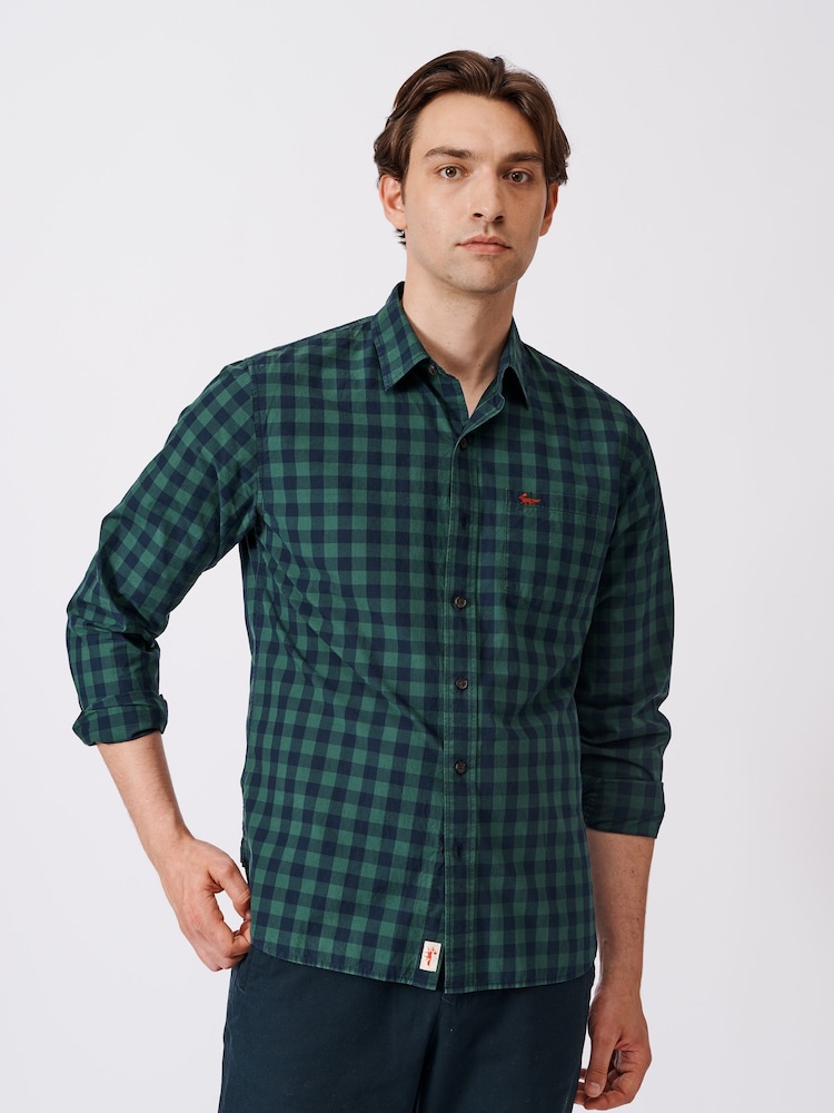 Aubin Gladstone Poplin Button Shirt - Image 1 of 7
