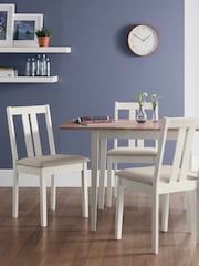 Julian Bowen Ivory Rufford Chairs Set Of 2 - Image 1 of 4