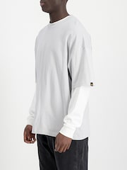 Alpha Industries 100% Cotton Logo BP T-Shirt - Image 3 of 5