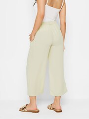 PixieGirl Petite Natural Utility Wide Leg Cropped Trousers - Image 4 of 5