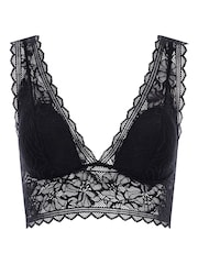 Chantelle Floral Touch Soft Feel Lace Padded Bralette - Image 4 of 4