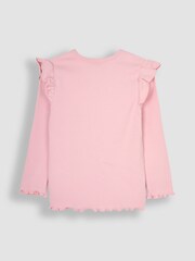 JoJo Maman Bébé Wrap Rib Top & Leggings Set - Изображение 3 из 4