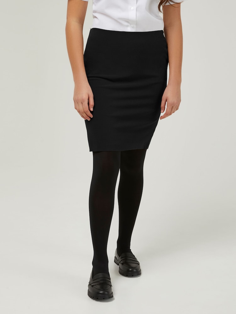 Trutex Black 20" Pencil School Skirt (12-17 Yrs) - Image 3 of 5