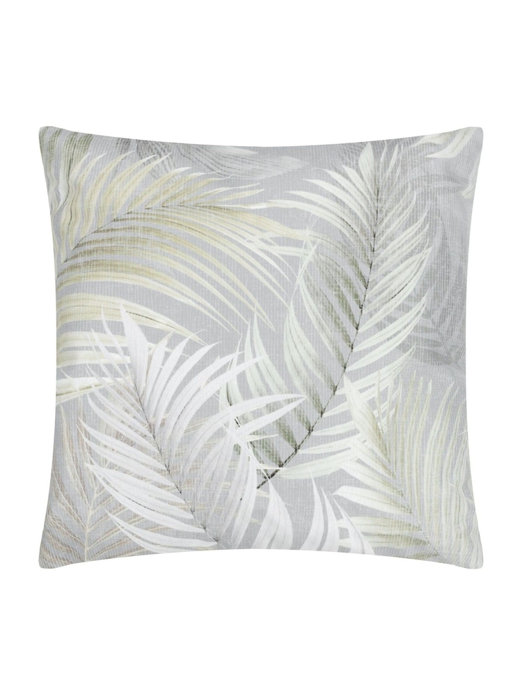 Evans Lichfield Green Palma Botanical Outdoor Cushion - Image 2 of 5 Evans Lichfield Green Palma Botanical Outdoor Cushion - Image 2 of 5