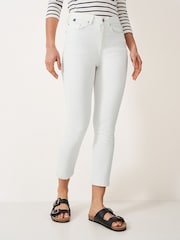 Джинсы Crew Clothing укороченный лен Blend - Image 2 of 4