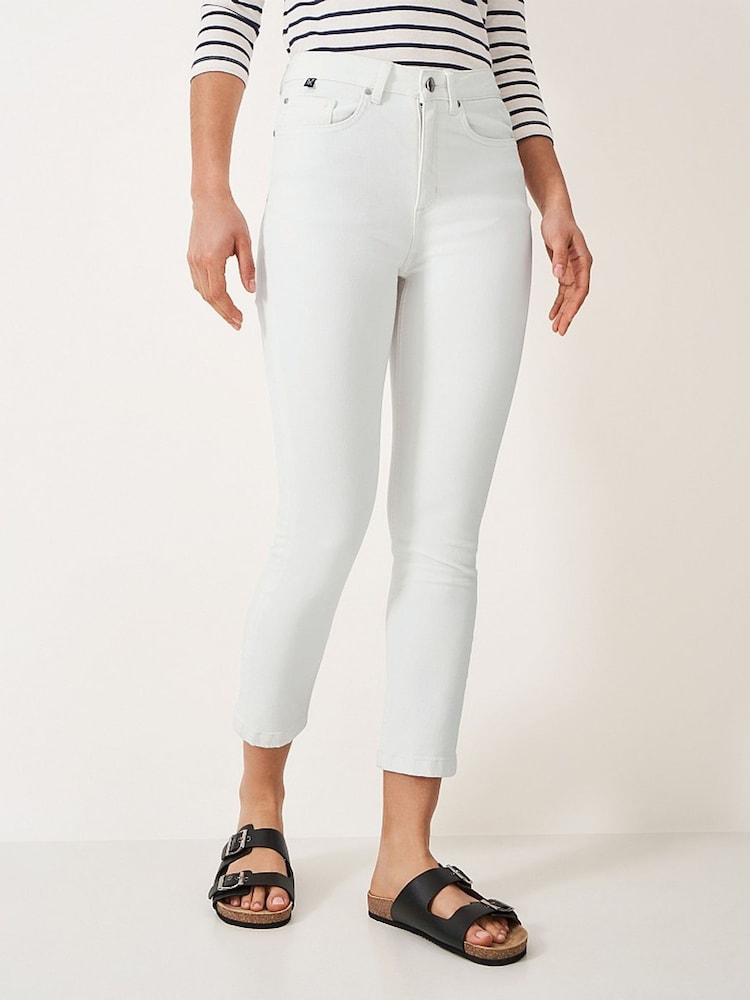Crew Clothing kurz geschnittene Jeans aus Leinenmischung - Bild 2 von 4 Crew Clothing kurz geschnittene Jeans aus Leinenmischung - Bild 2 von 4