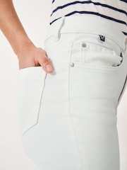 Джинсы Crew Clothing укороченный лен Blend - Image 4 of 4