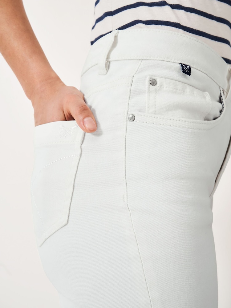 Джинсы Crew Clothing укороченный лен Blend - Image 4 of 4