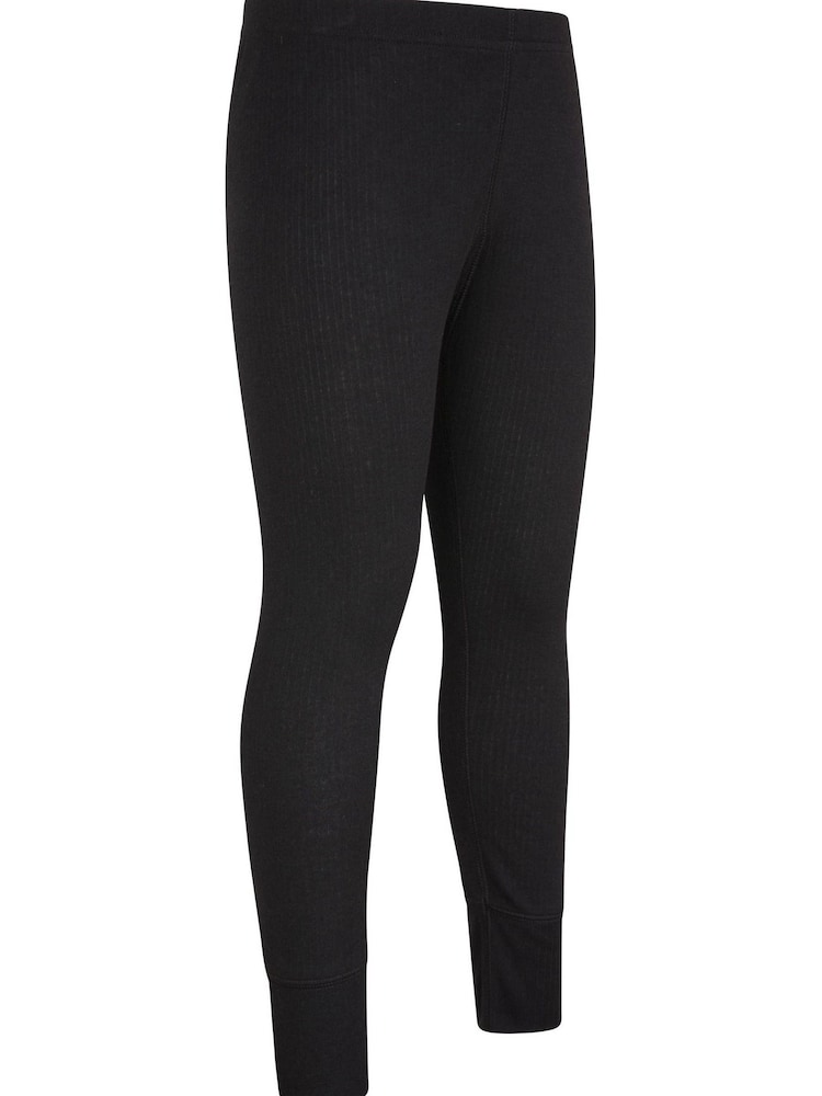 Mountain Warehouse Black Talus Kids Thermal Trousers - Image 2 of 5