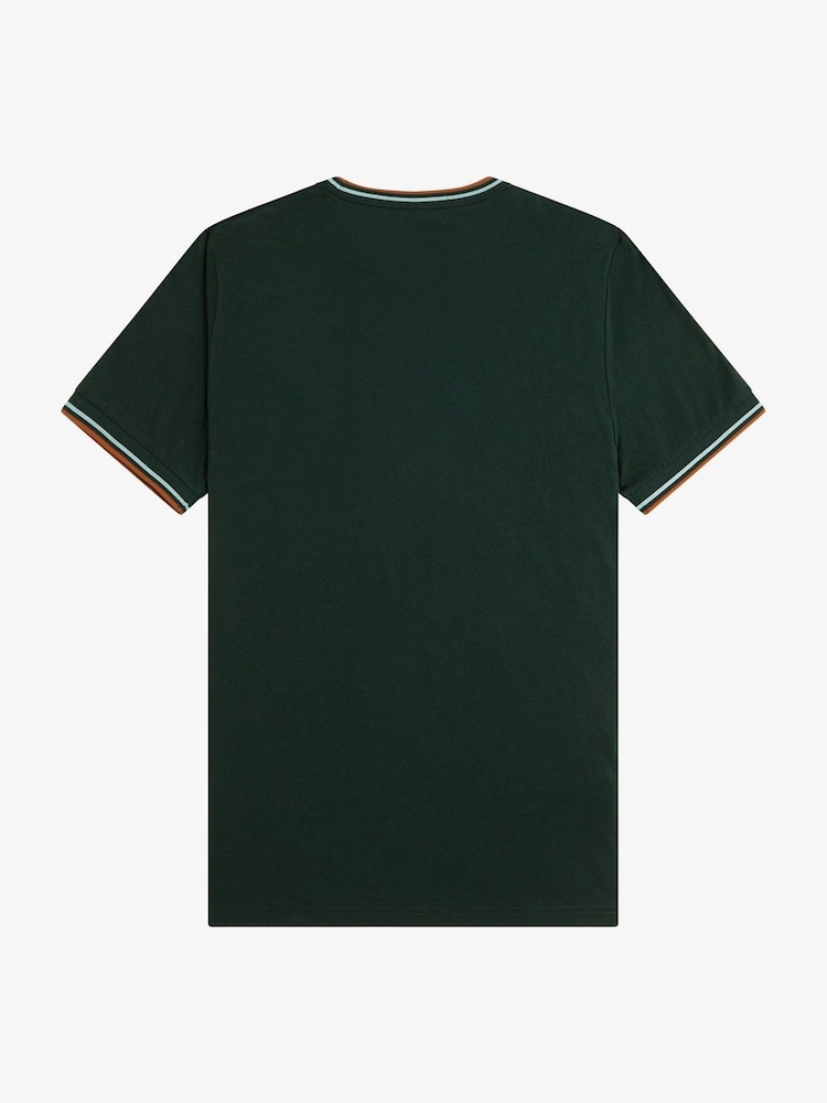 Fred Perry Twin Tipped Logo T-Shirt - Image 6 of 6