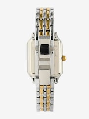Gold/Silver Tone Mixed Metal Bracelet Watch - Image 4 of 5