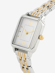 Gold/Silver Tone Mixed Metal Bracelet Watch - Image 5 of 5