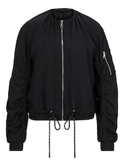 BOSS Black Drawcord Bomber Jacket - Image 6 of 6