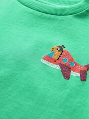 Green Giraffe Transport Short Sleeve T-Shirt (3mths-7yrs) - Image 3 of 3