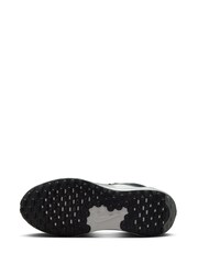 Nike Silver/Black Youth Revolution 7 Running Trainers - Image 8 of 10