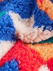 Multi Patterned Fleece Hooded Jacket (3mths-7yrs) - Image 7 of 9