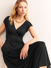 Boden Vanessa Maxikleid in Wickeloptik aus Jersey - Bild 4 von 5