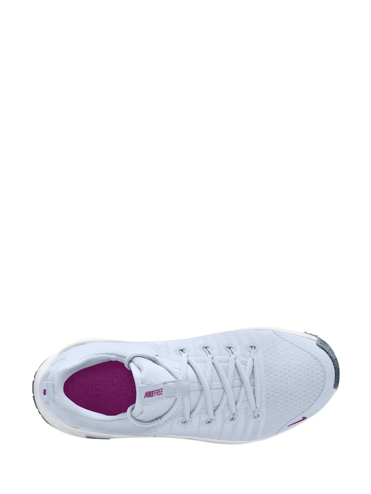 Nike Light Blue Metcon Free 6 Trainers - Image 3 of 5