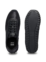 BOSS Black Raised-Logo Trainers - Image 3 of 5