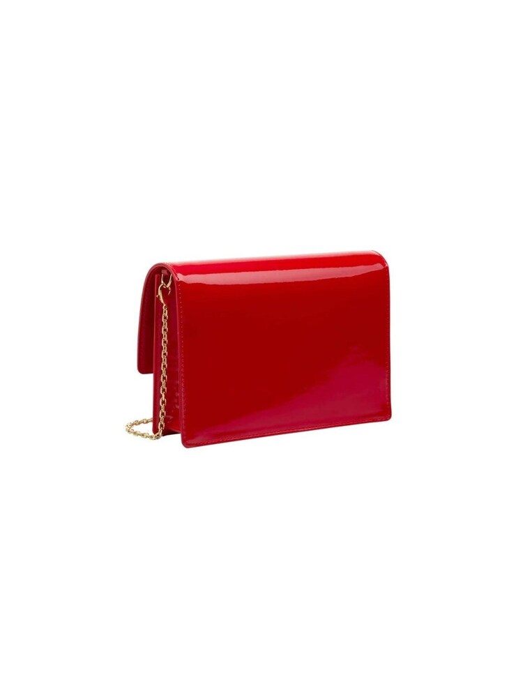 Love Moschino Red FAUX Leather Crossbody Bag - Image 2 of 3 Love Moschino Red FAUX Leather Crossbody Bag - Image 2 of 3