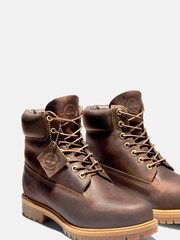 Timberland Premium 6Inch Brown Boots - Image 2 of 8
