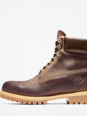 Timberland Premium 6Inch Brown Boots - Image 8 of 8