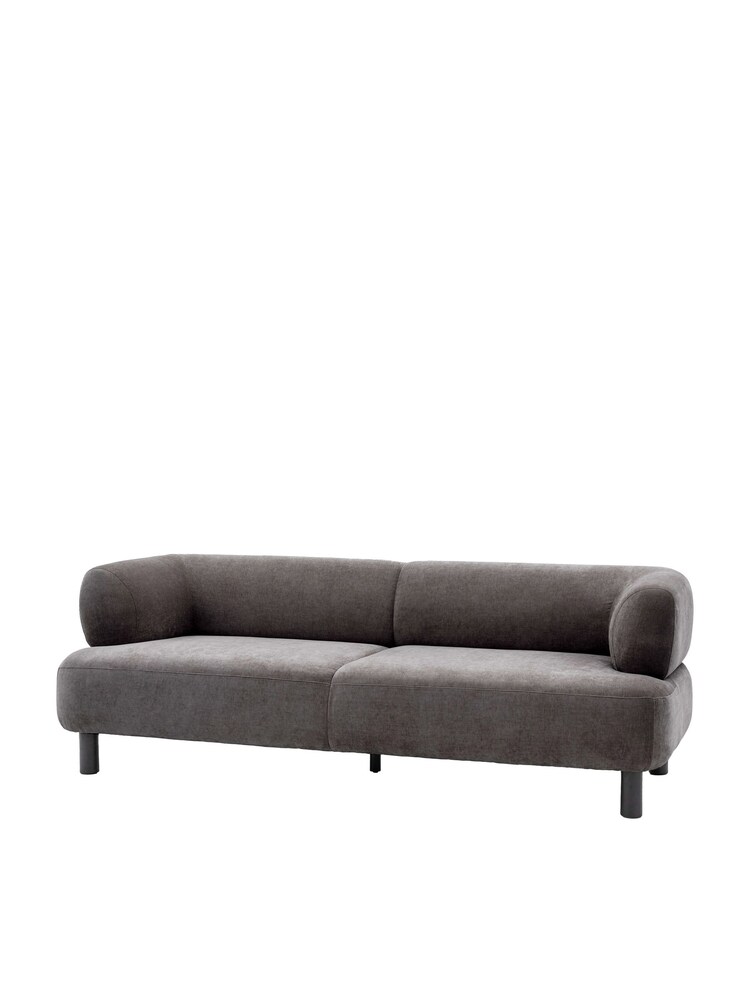 Gallery Home Anthracite Grey Archway 3 Seater Sofa - Image 5 of 5 Gallery Home Anthracite Grey Archway 3 Seater Sofa - Image 5 of 5