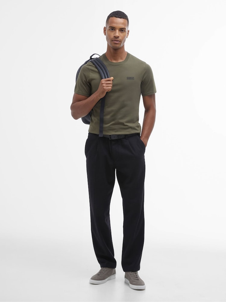 Barbour® International Mens Small Logo 100% Cotton T-Shirt - Image 3 of 6