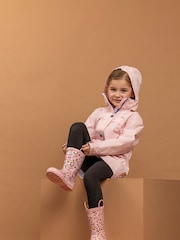 Trespass Kids Pink Starryton 20 Md Wellies - Image 1 of 3