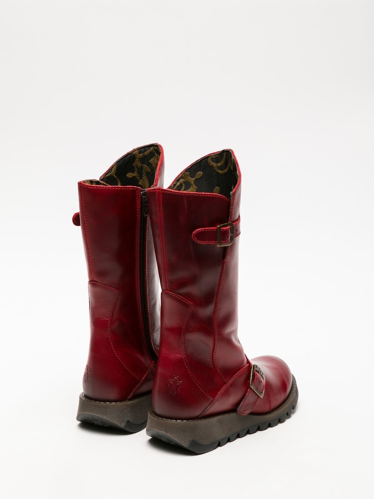 Fly London Mid Calf Boots - Image 2 of 5
