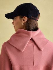 Joules Willow Pink Cowl Neck Sweatshirt - Image 6 of 8