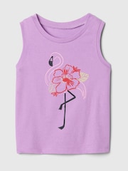 Gap Purple Summer Sleeveless Vest Top (Newborn-5yrs) - Image 1 of 3